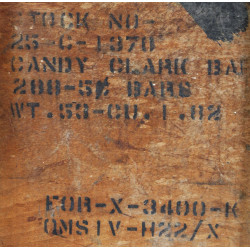 Crate, Wood, CANDY CLARK BARS