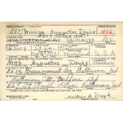 Bag, Duffle, TWEEDIES 1944, Sgt. William Doyle, Counter-Intelligence Detachment, 69th Infantry Division, ETO