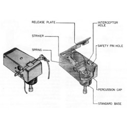 Fuse, Firing device, Pressure, US, M5, Demolition