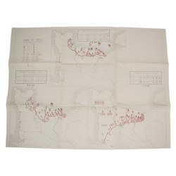Carte, Order of Battle, Normandie 1944