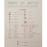 Map, Order of Battle, Normandy 1944