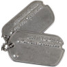 Dog Tags, T/4 John Palmer, Service Co., 28th Inf. Regt., 8th Infantry Division, ETO Dog Tags, T/4 John Palmer, Service Co., 28th Inf. Regt., 8th Infantry Division, ETO