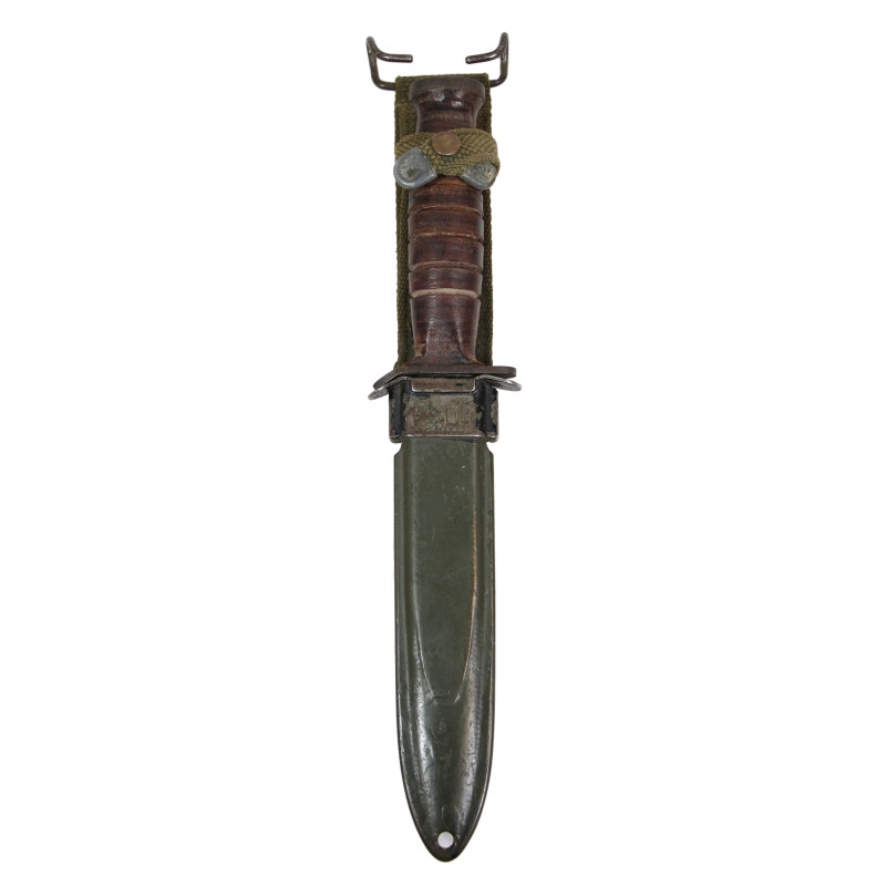 Knife, Trench, USM3, UTICA on Guard, with USM8 Scabbard