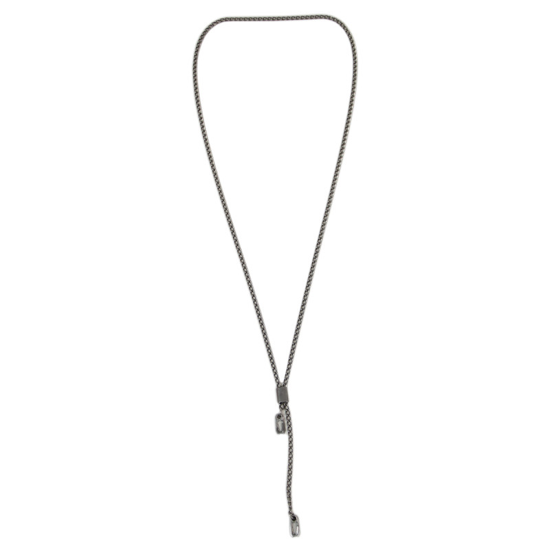 Chaînette pour plaques d'identité, Dog Tags, 1er type, en argent