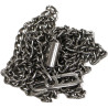 Chaînette pour plaques d'identité, Dog Tags, 1er type, en argent
