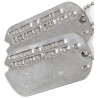 Dog Tags, T/5 Walter Heller, Co. B, 132nd Ordn. Maint. Bn., 10th Armored Division, ETO Dog Tags, T/5 Walter Heller, Co. B, 132nd Ordn. Maint. Bn., 10th Armored Division, ETO
