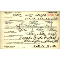 Plaques d'identité, Dog Tags, T/5 Walter Heller, Co. B, 132nd Ordn. Maint. Bn., 10th Armored Division, ETO