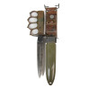 Couteau de tranchée, Knuckle Knife, M1918, L.F.&C., avec fourreau USM8 modifié