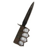 Couteau de tranchée, Knuckle Knife, M1918, L.F.&C., avec fourreau USM8 modifié