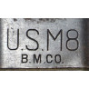 Couteau de tranchée, Knuckle Knife, M1918, L.F.&C., avec fourreau USM8 modifié