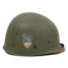 Liner, Helmet, M1, FIRESTONE, 96th Chemical Mortar Bn., ETO