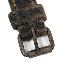 Sangle en cuir allemande, multiusage, 1942