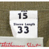 Shirt, Convertible Collar, Officer, Wool, US Army, 15 x 33, 1942