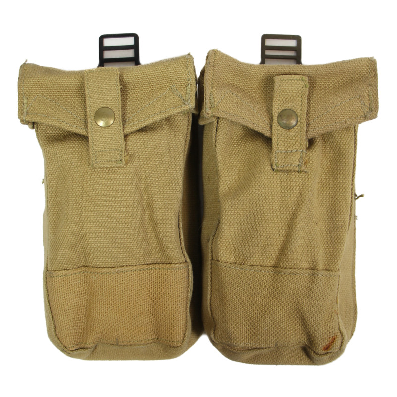 Paire de cartouchières canadiennes, Pouches, Z.L.&T.Ltd 1943