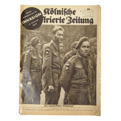 Magazine, Kölnische Illustrierte Zeitung, 22 juin 1944, Para anglais