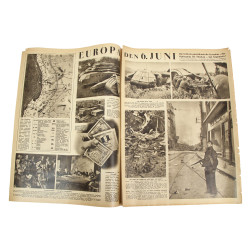 Magazine, Kölnische Illustrierte Zeitung, 22 juin 1944, Para anglais