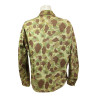 Veste de combat HBT (Herringbone Twill) camouflée, WOODBURY MILLS 1943, US Army, 38R