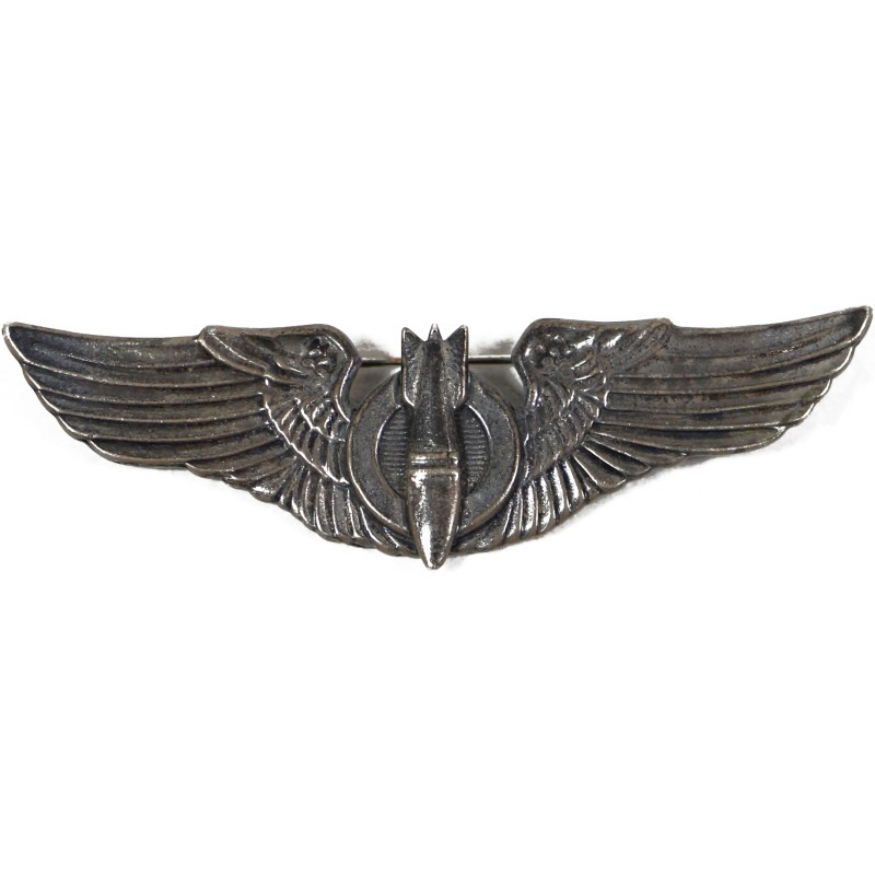 Brevet de bombardier, USAAF, Silver