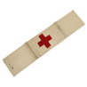Brassard médical et laissez-passer, T/3 Roland Buggiani, Medical Detachment, 505th PIR, 82nd Airborne Division, ETO