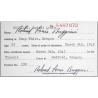 Brassard médical et laissez-passer, T/3 Roland Buggiani, Medical Detachment, 505th PIR, 82nd Airborne Division, ETO
