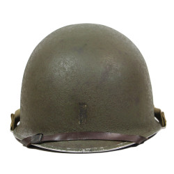Helmet, M1, Swivel Loops, Schlueter, FIRESTONE Liner, 1st Lieutenant