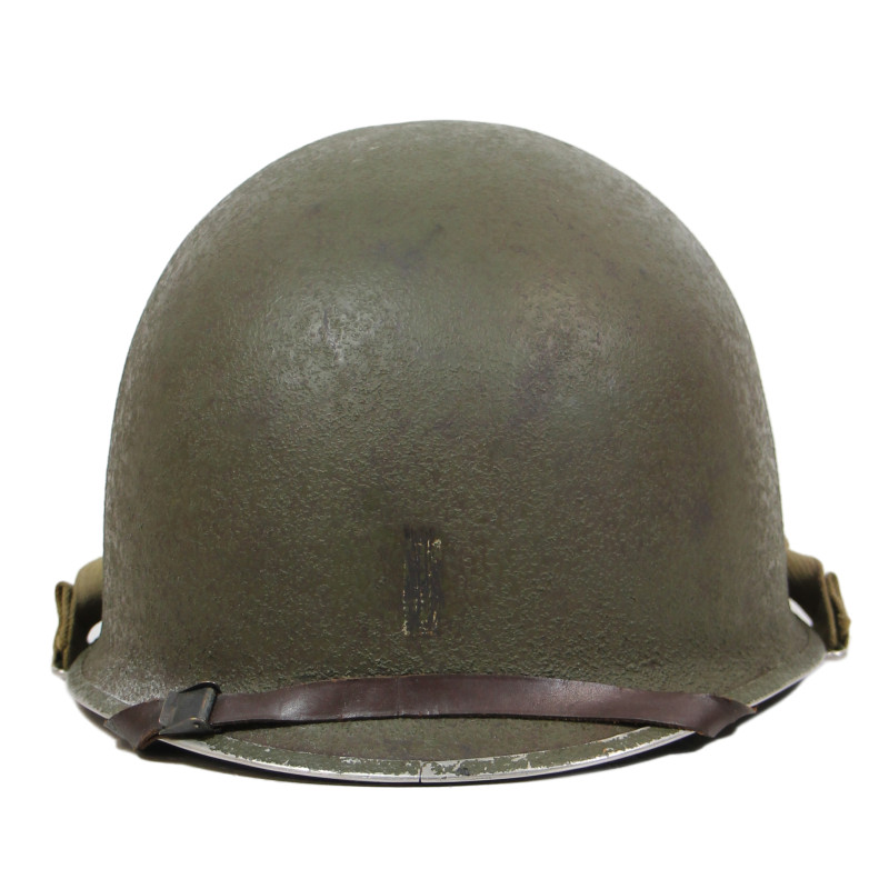 Helmet, M1, Swivel Loops, Schlueter, FIRESTONE Liner, 1st Lieutenant