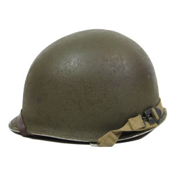 Helmet, M1, Swivel Loops, Schlueter, FIRESTONE Liner, 1st Lieutenant
