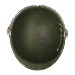 Helmet, M1, Swivel Loops, Schlueter, FIRESTONE Liner, 1st Lieutenant