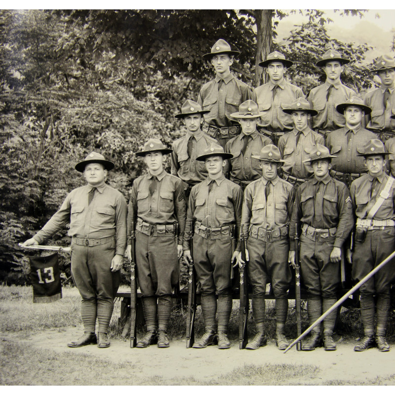 Photograph, Battery L, 245th Coast Artillery Regiment, New York National Guard, 1935