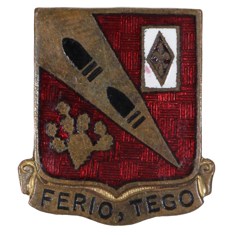 Crest, 260th Coast Artillery Regiment, à vis