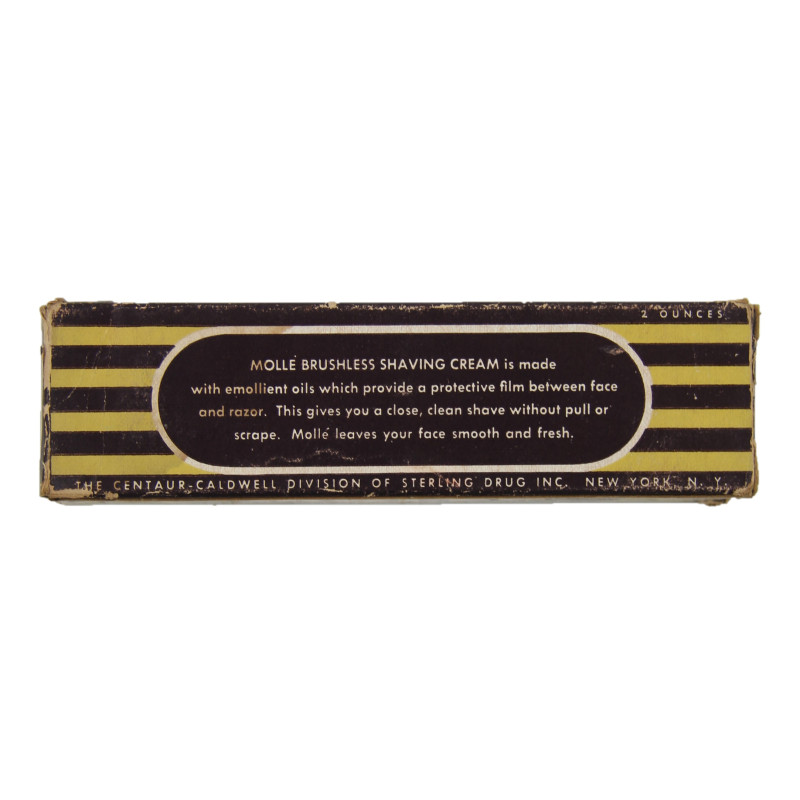 Tube, Cream, Shaving, MOLLÉ, Full, in Box