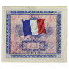 Billet d'invasion, 5 francs, 1944
