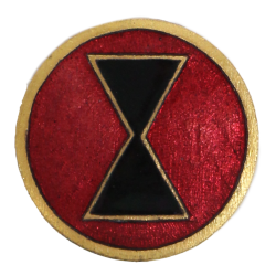 Crest, DUI, 7th Infantry Division, PB