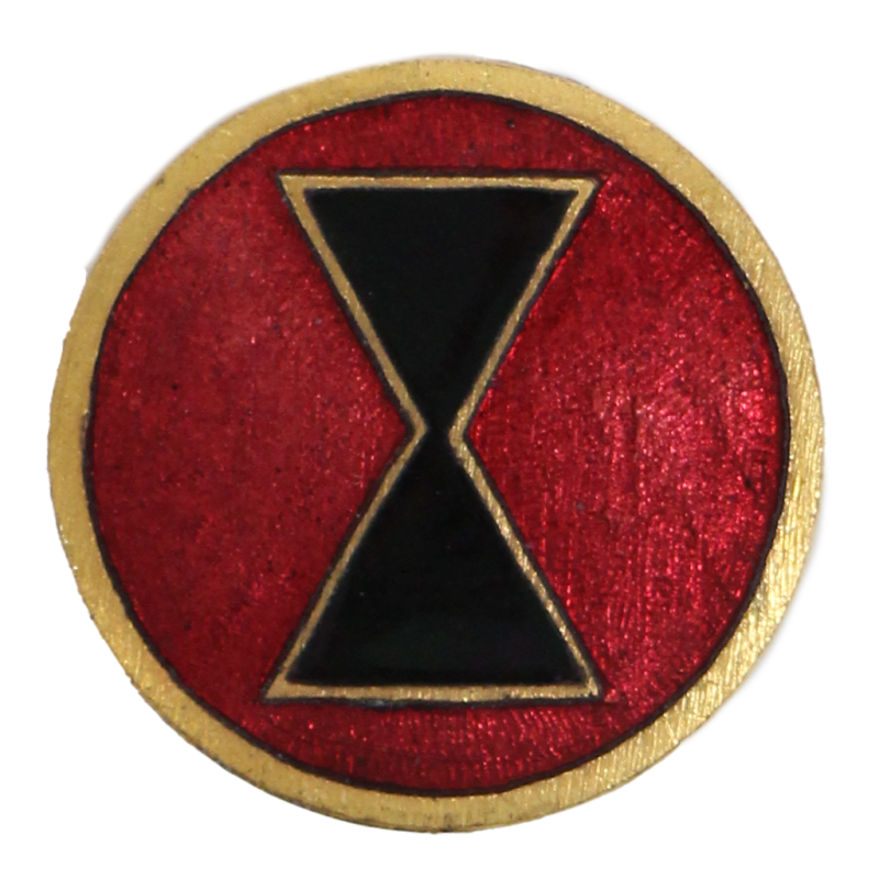 Crest, 7th Infantry Division, Okinawa, à épingle