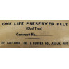 Belt, Preserver, Life, M-1926, US Navy, THE FIRESTONE TIRE & RUBBER CO., in Box