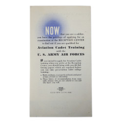 Brevet de pilote, USAAF, N.S. MEYER, INC., Sterling, avec prospectus