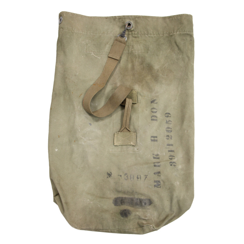 Sac paquetage (Duffle Bag), Pfc. Mark Don, 334th Inf. Regt., 84th Infantry Division