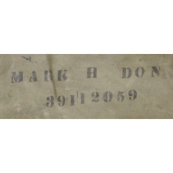 Sac paquetage (Duffle Bag), Pfc. Mark Don, 334th Inf. Regt., 84th Infantry Division