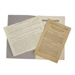 Manual, Personal Preparation for Overseas Duty, The Medical Field Service School, 1943