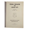 Manual, Personal Preparation for Overseas Duty, The Medical Field Service School, 1943