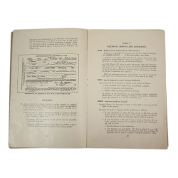 Manuel de préparation au service à l'étranger, Medical Field Service School, 1943