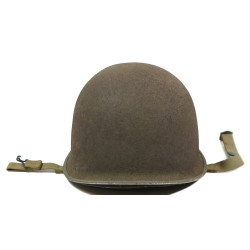 Casque M1, pattes fixes, Schlueter, Ensign, US Navy, liner MSA, A washers verts