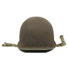 Casque M1, pattes fixes, Schlueter, Ensign, US Navy, liner MSA, A washers verts Casque M1, pattes fixes, Schlueter, Ensign, US Navy, liner MSA, A washers verts