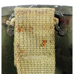 Casque M1, pattes fixes, Schlueter, Ensign, US Navy, liner MSA, A washers verts