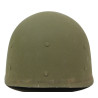 Casque M1, pattes fixes, Schlueter, Ensign, US Navy, liner MSA, A washers verts Casque M1, pattes fixes, Schlueter, Ensign, US Navy, liner MSA, A washers verts