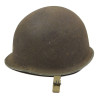 Casque M1, pattes fixes, Schlueter, Ensign, US Navy, liner MSA, A washers verts Casque M1, pattes fixes, Schlueter, Ensign, US Navy, liner MSA, A washers verts
