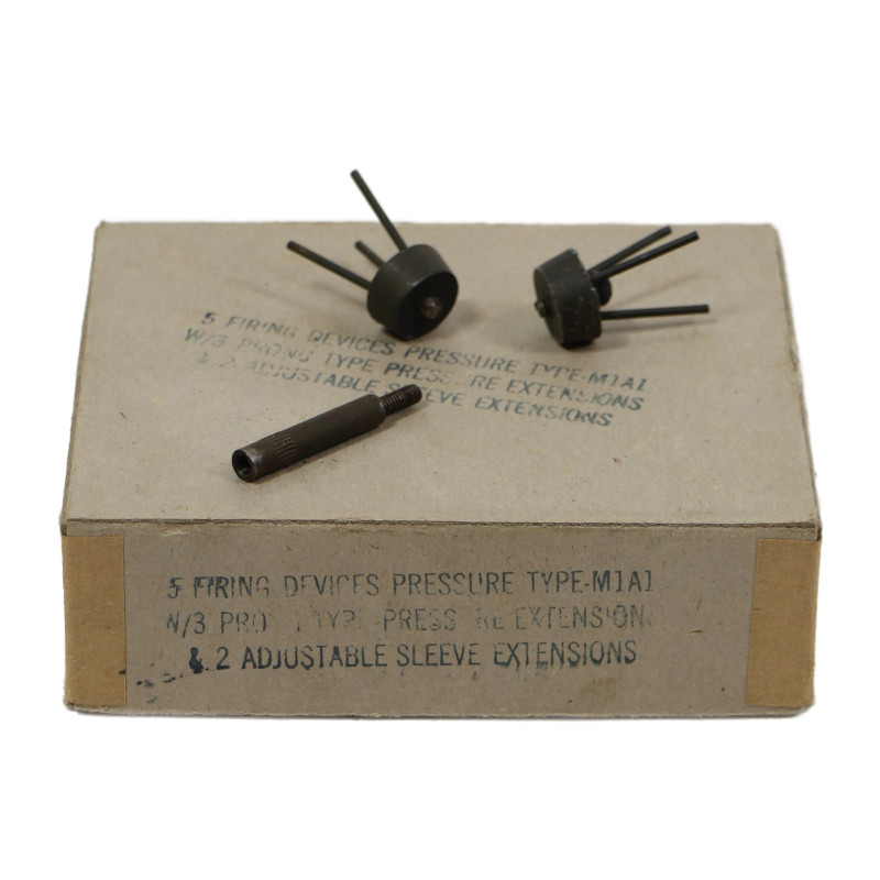 Boîte d'allumeurs à pression, Pressure Firing Device, M1A1
