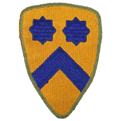 Patch, 2nd Cavalry Division, OD Border, GEMSCO