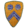 Insigne, 2nd Cavalry Division, bord vert, GEMSCO