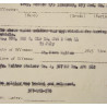 Rapport disciplinaire, T/5 Horace Frey, 893rd Ordnance Co., Sainte-Mère-Église, 1945